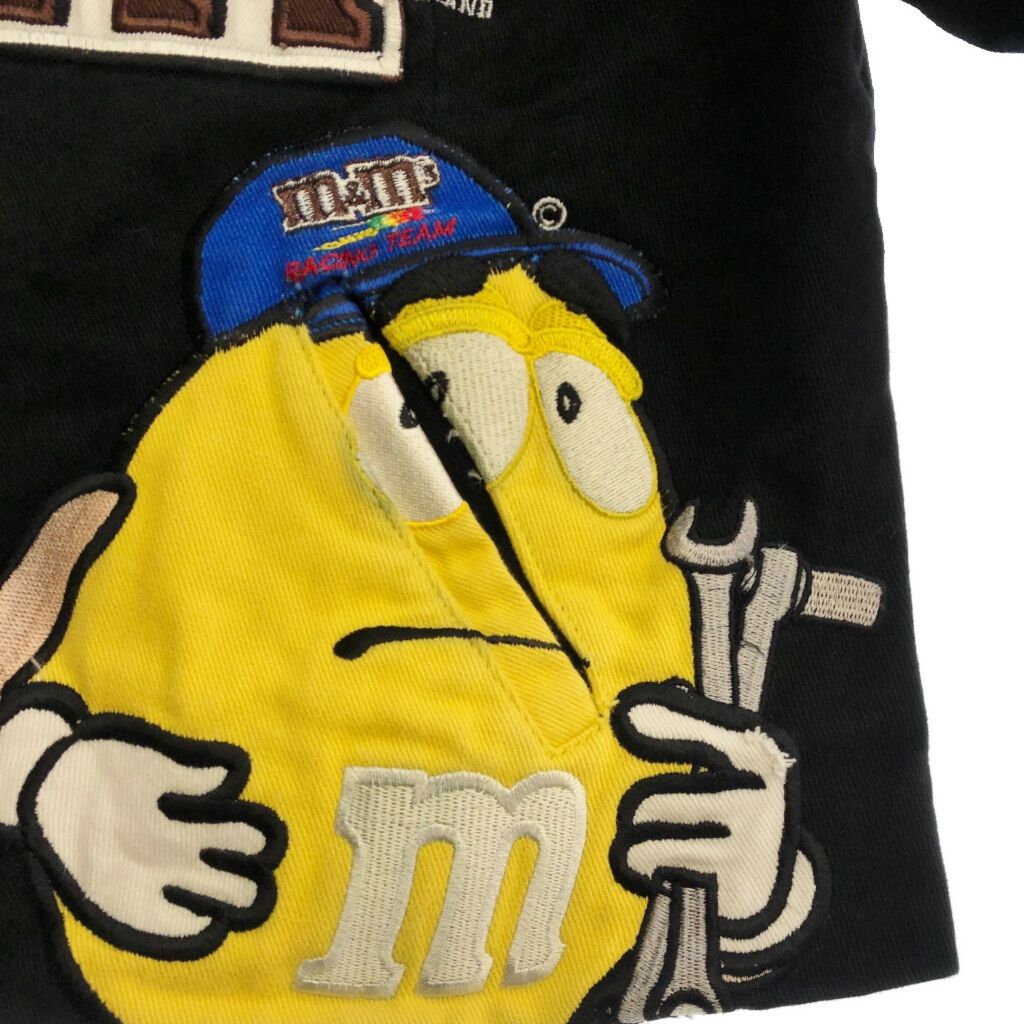 USA製 JH DESIGN JH デザイン コットン レーシングジャケット m&m's