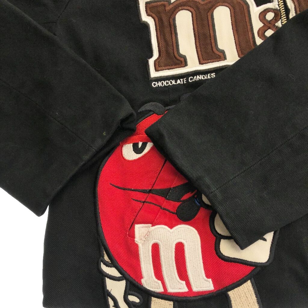 USA製 JH DESIGN JH デザイン コットン レーシングジャケット m&m's