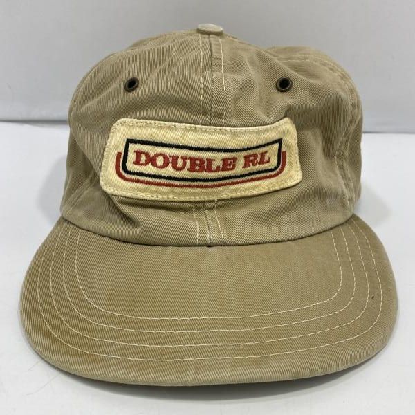 中古】RRL 90s USA製 三ツ星タグ トラッカーキャップ ベージュ ダブル