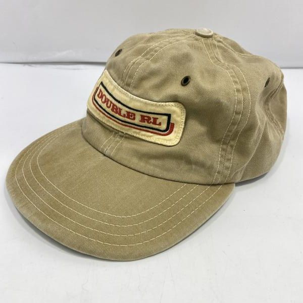 中古】RRL 90s USA製 三ツ星タグ トラッカーキャップ ベージュ ダブル