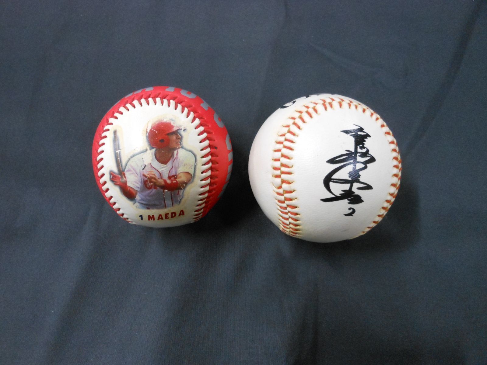 カープ前田智徳プリントボール＆高橋慶彦プリントサインボール - メルカリ