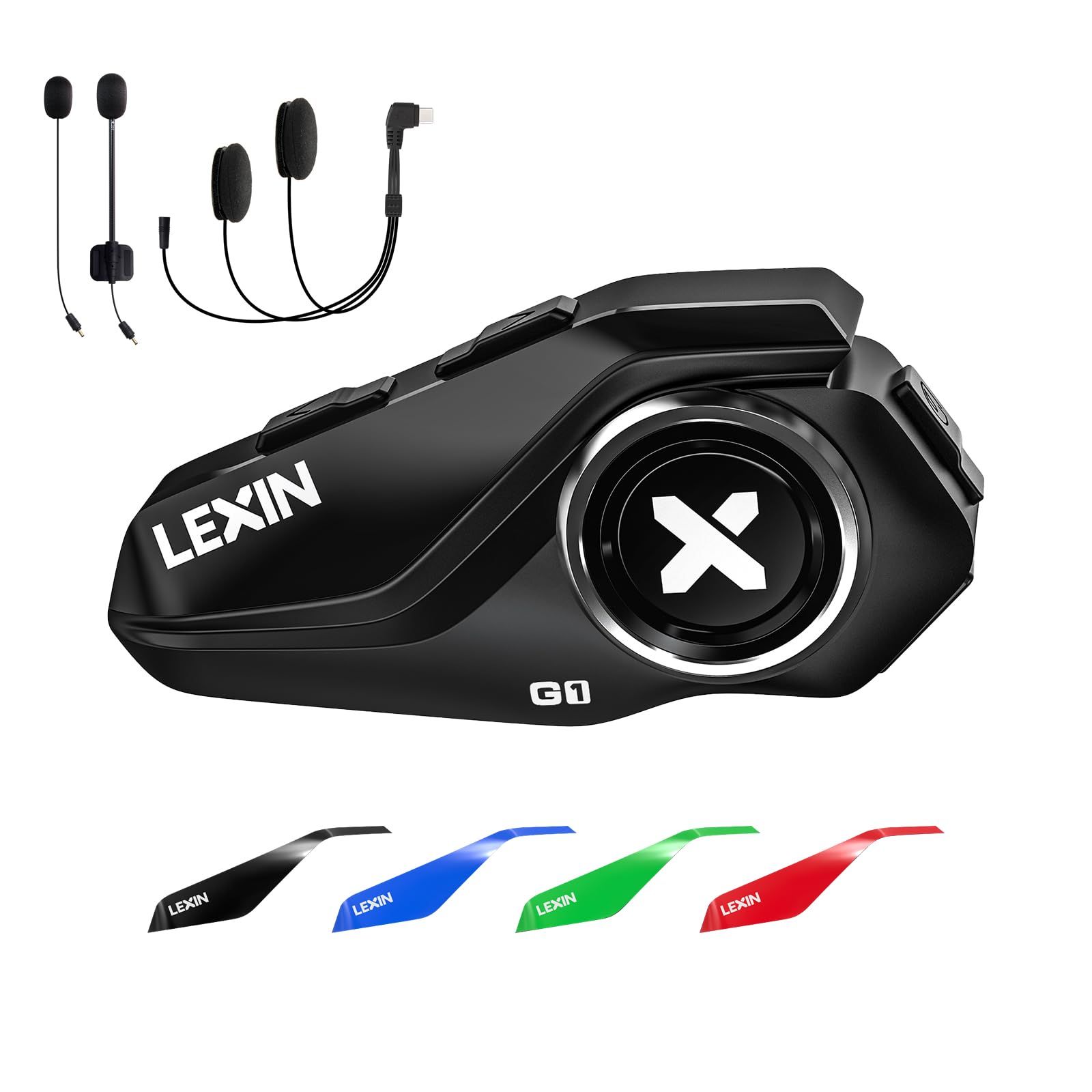 LEXIN G1 バイクインカム Bluetooth 5.0 搭載 ヘルメットヘッドセット
