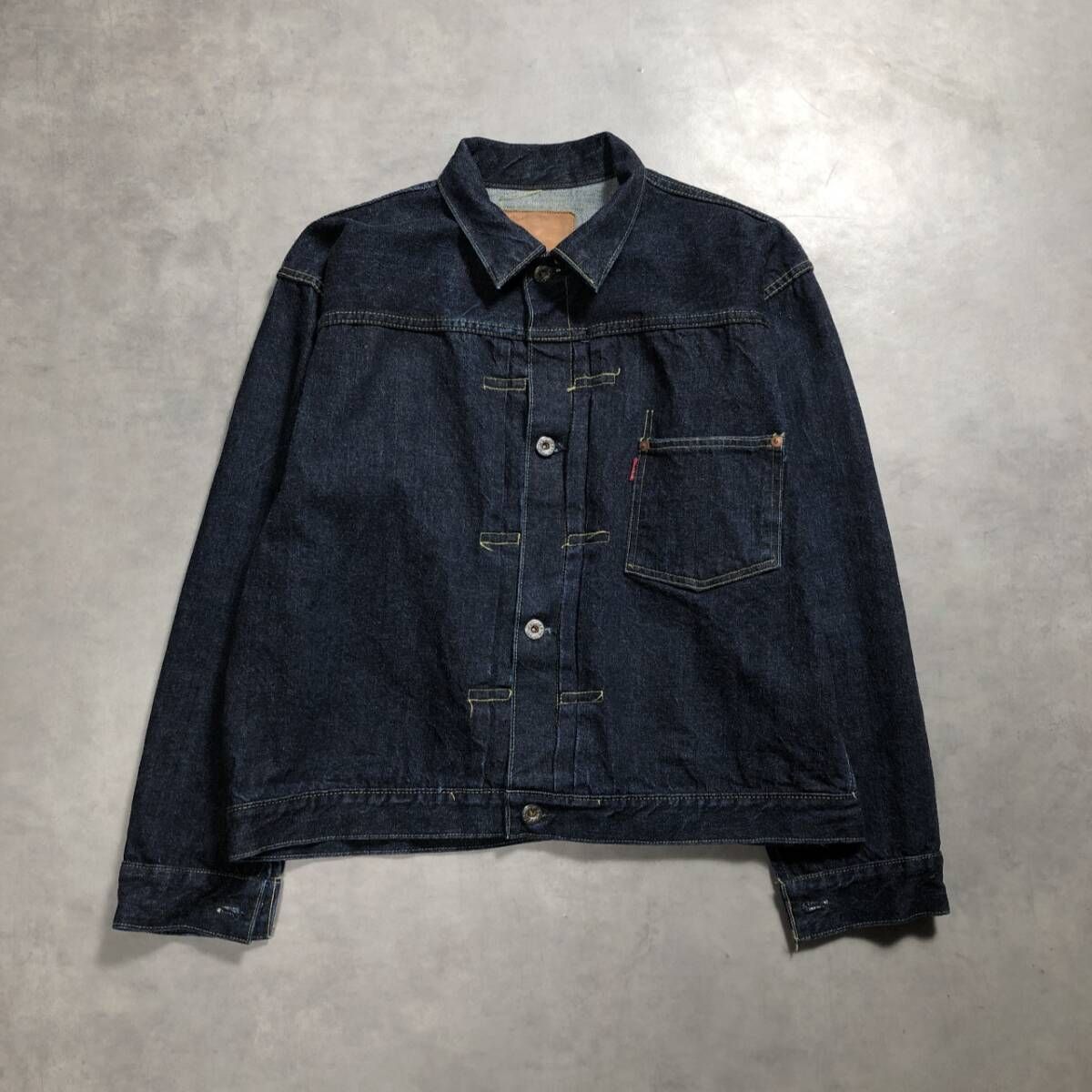 GQ4917◇Good Old : 1943XX 大戦モデル 1stデニムジャケット◇44◇濃紺