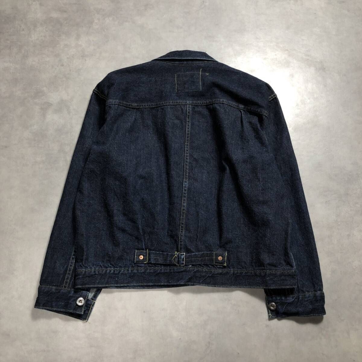 God Old デニム 大戦モデル 1943XX ハンドメイド デニムジャケット GQ4917◇Good Old : 1943XX 大戦モデル 1stデニムジャケット◇44◇濃紺