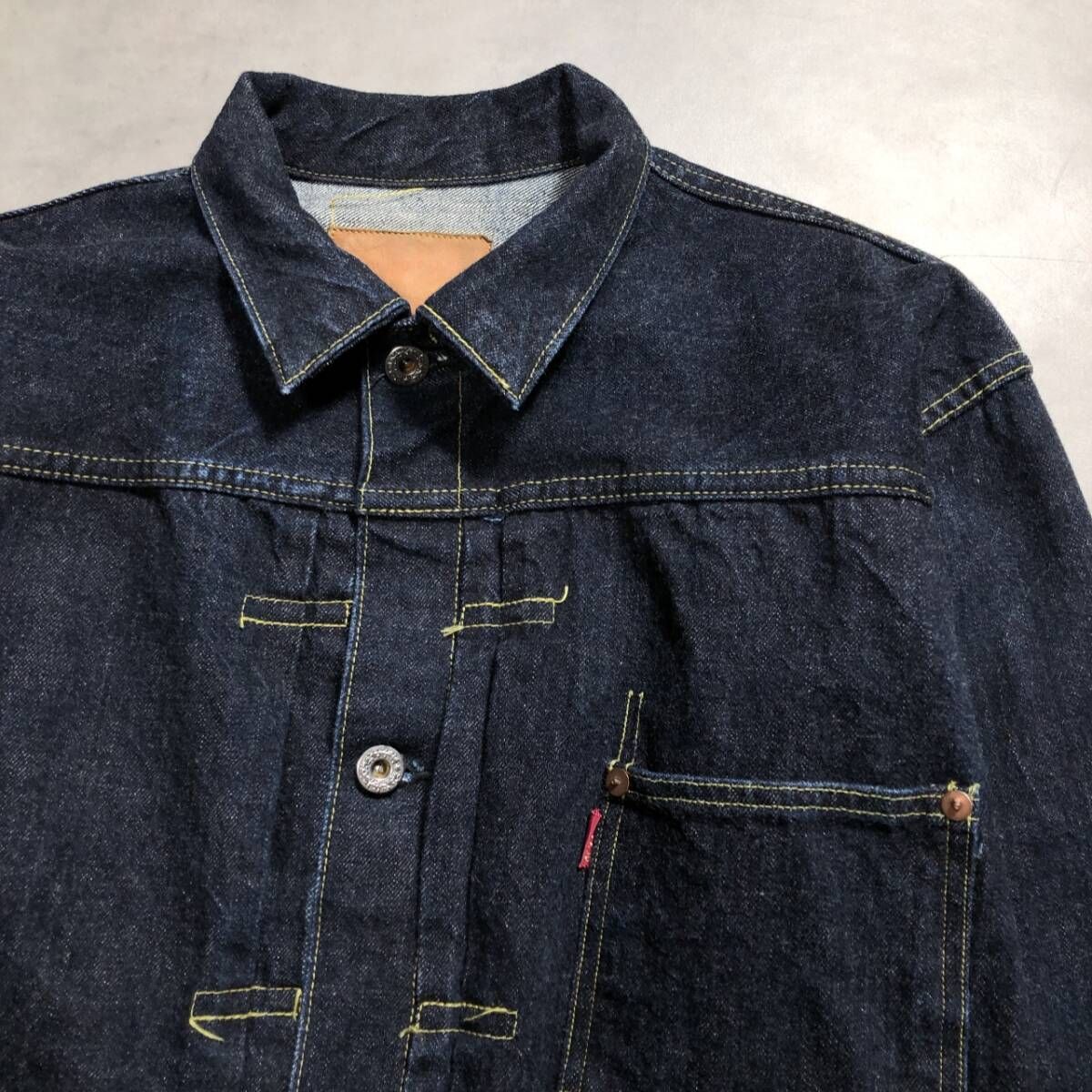 GQ4917◇Good Old : 1943XX 大戦モデル 1stデニムジャケット◇44◇濃紺