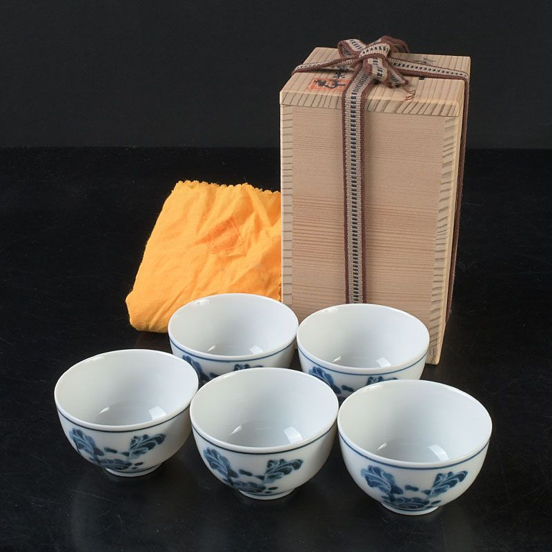 煎茶道具　紫砂　朱泥　内白釉　煎茶碗　20客まとめて　N　6400 常滑焼 村越風月作 朱泥煎茶碗5客組 | kyuusuchaki