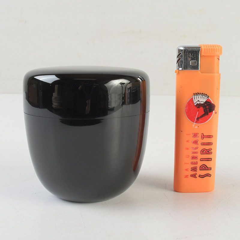 茶道具　茶箱　桐に黒漆塗　中の道具あり 茶道具 黒漆 棗 桐箱付 V S761 - メルカリ