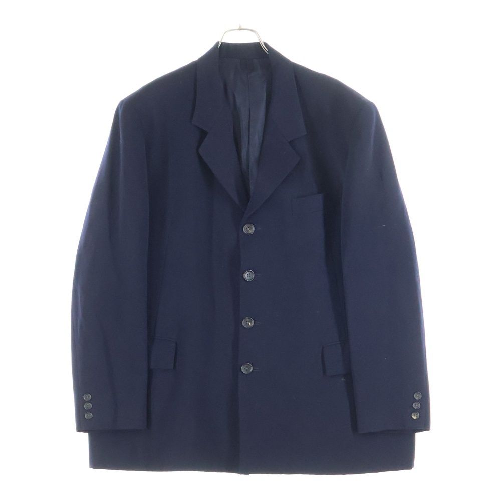 90s YOHJI YAMAMOTO POUR HOMME ネイビー ジャケット Yohji Yamamoto POUR HOMME (ヨウジヤマモト プールオム) 90S SAMPLE