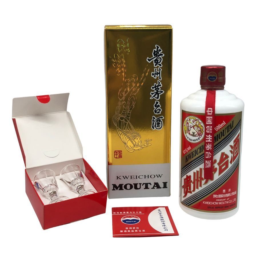 貴州茅台酒 500ml 2024年 新品未開封 マオタイ酒 53% 天女ラベル