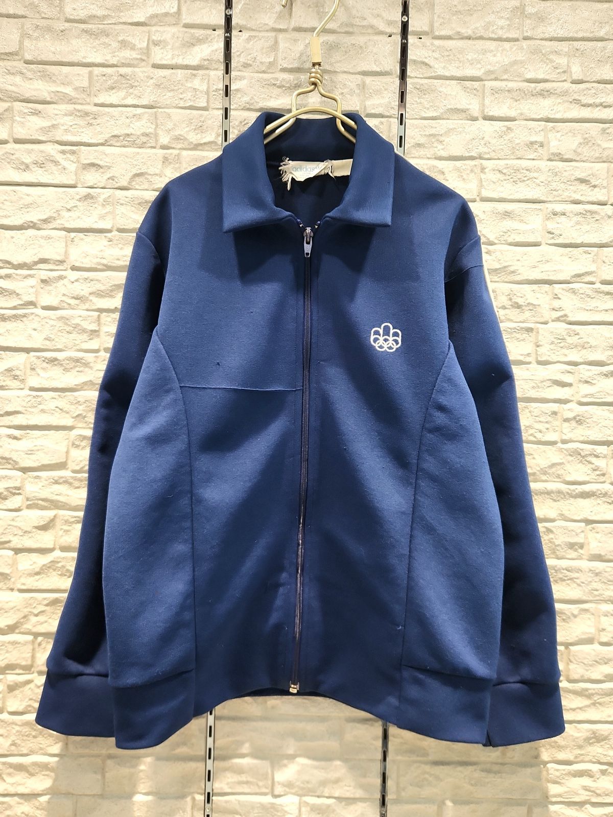 70s 希少00s adidas トラックジャケット「モントリオール五輪」記念 