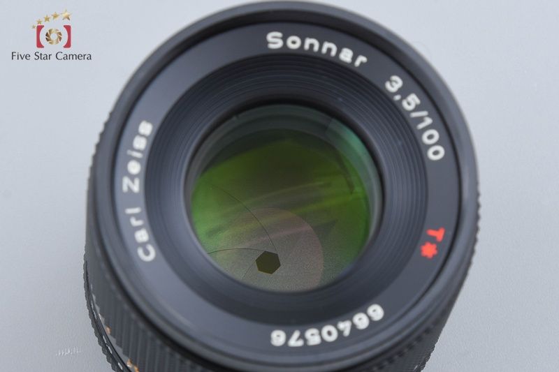 中古】CONTAX コンタックス Carl Zeiss Sonnar 100mm f/3.5 T* AEJ