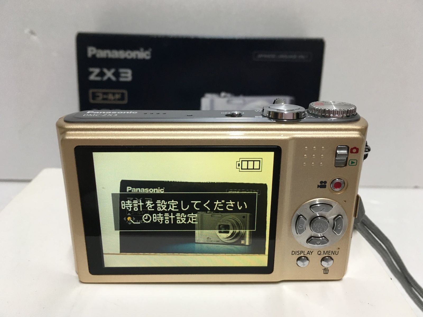 送料無料※ Panasonic LUMIX DMC-ZX3 コンパクトデジタルカメラ 未