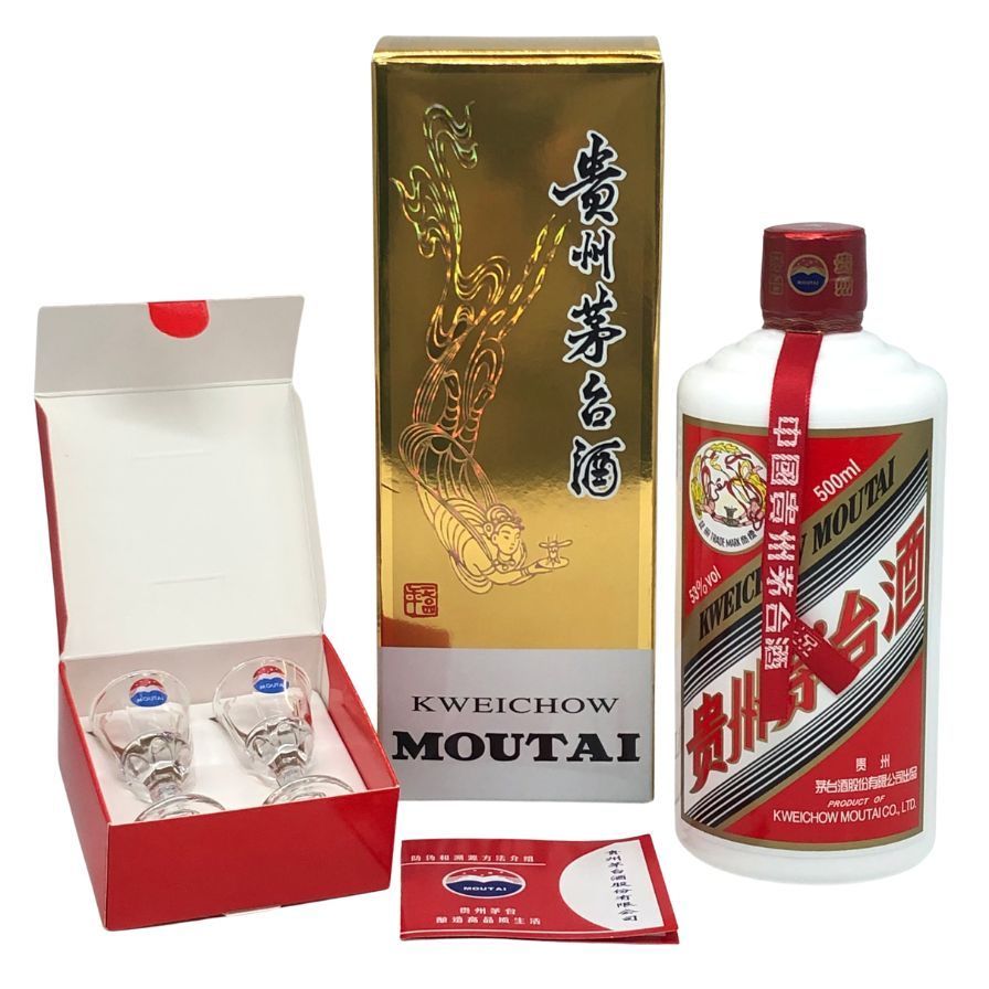 貴州茅台酒 【未開栓】貴州茅台酒 マオタイ酒 天女ラベル 2000 500ml