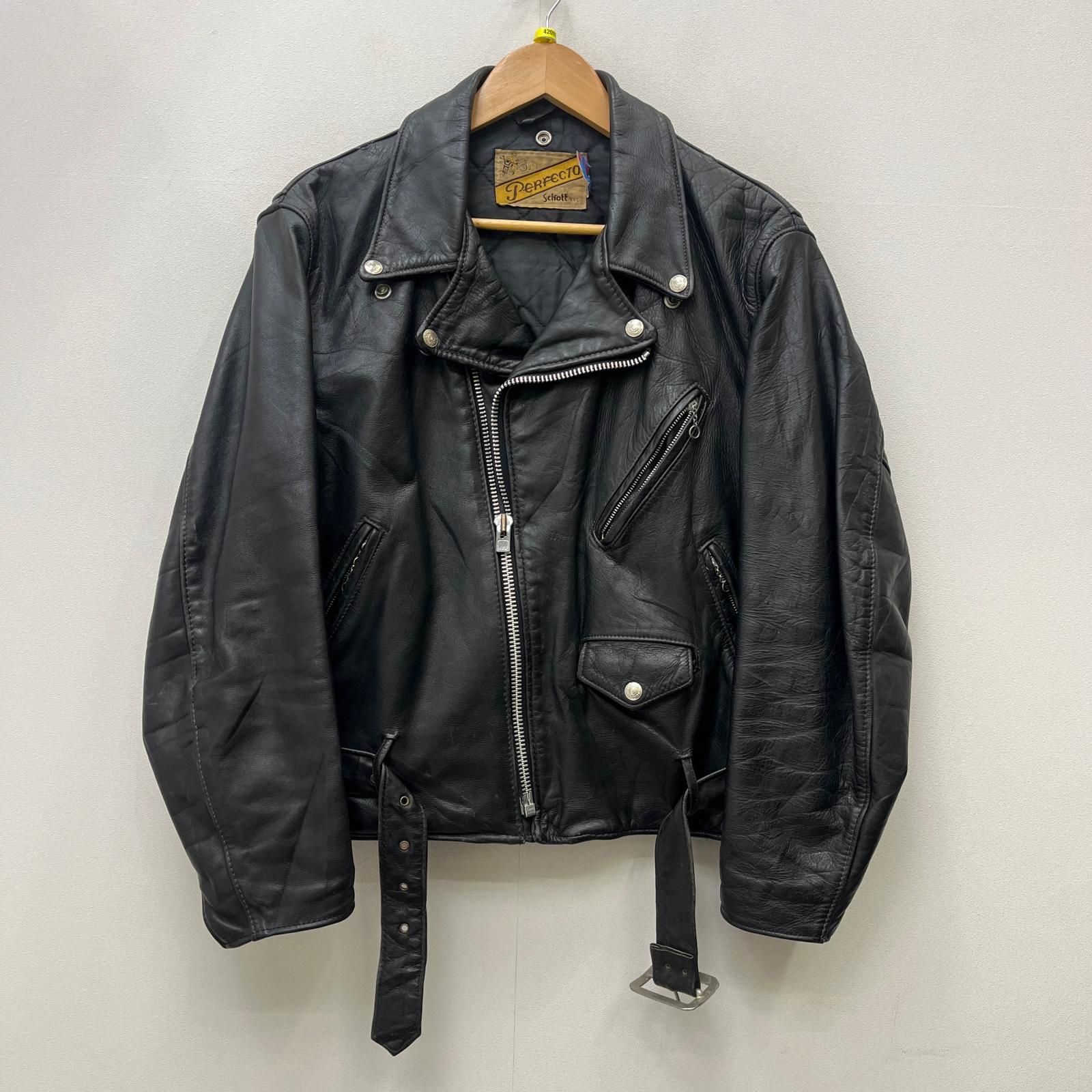 加古川店】 中古 schott | ショット ライダースジャケット double