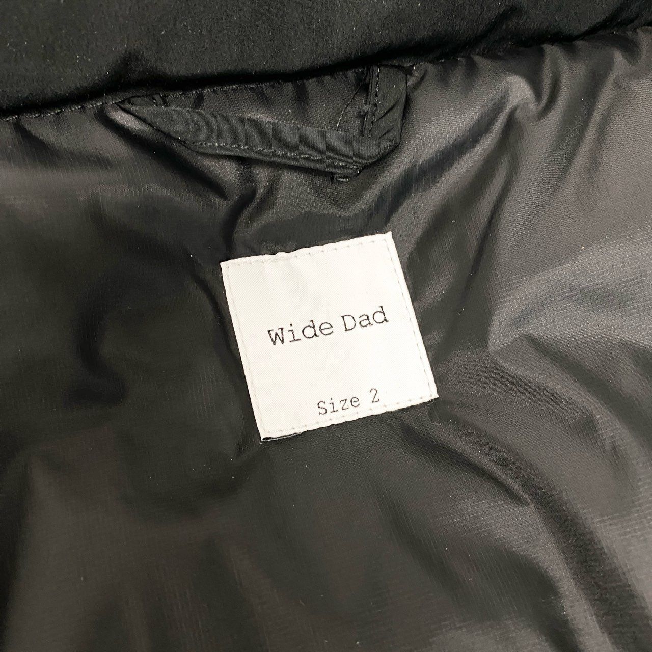 87c10 Wide Dad ワイドダッド ダウンジャケット ダウンパーカー 2WAY