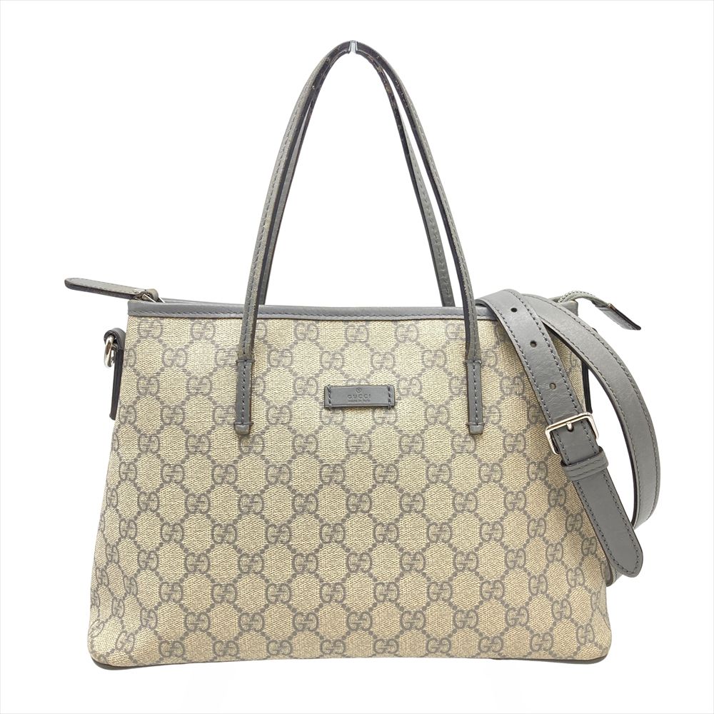 グッチ GUCCI トートバッグ 2WAY GGスプリームキャンバス レザー
