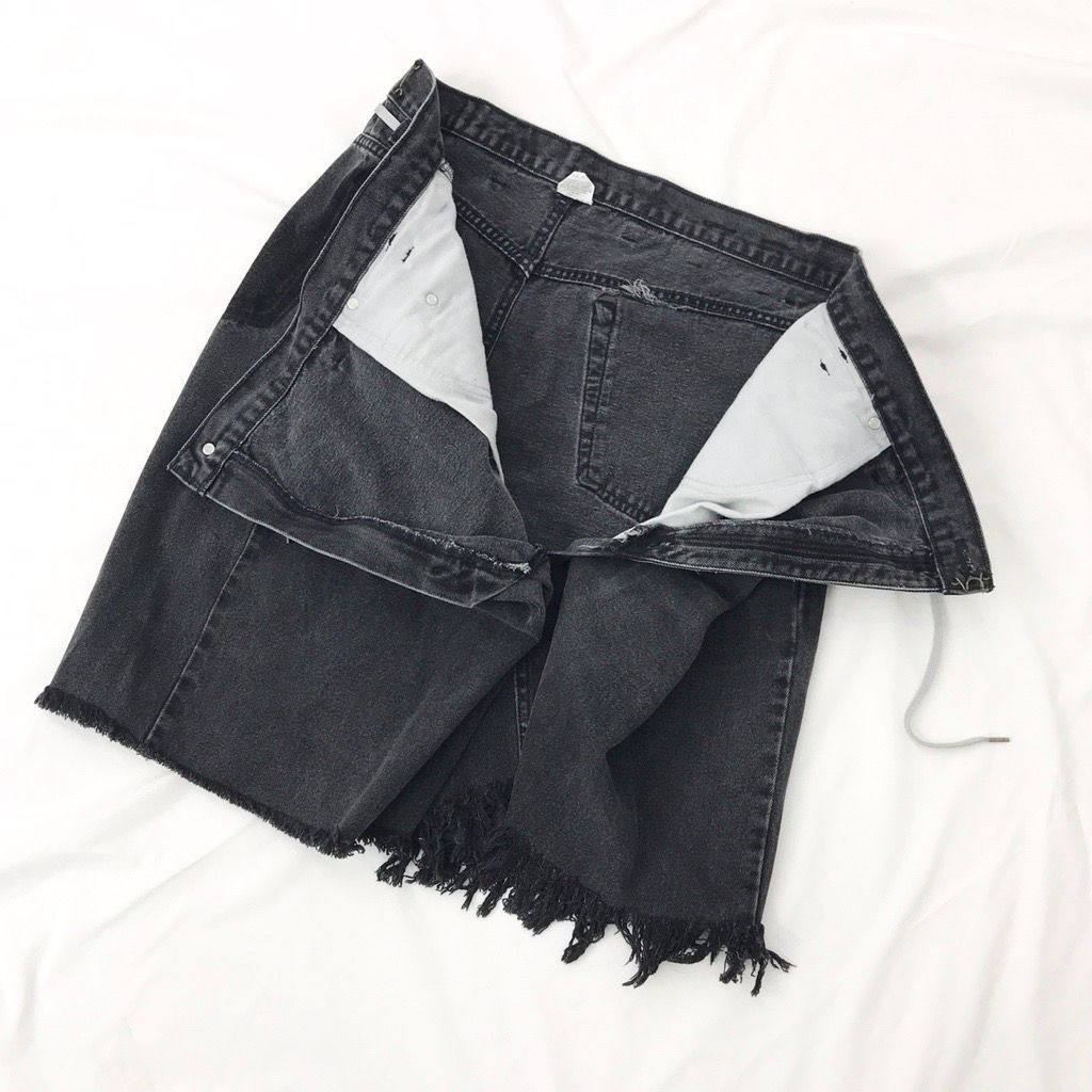 MAISON EUREKA メゾンエウレカ VINTAGE REWORK BIGGY SHORTS
