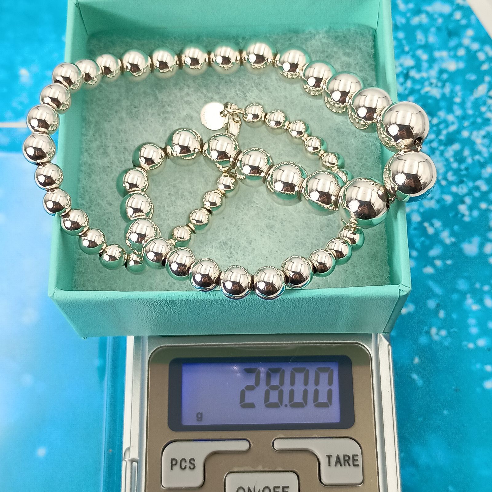 TIFFANY&Co. ティファニー グラジュエイテッド ボール ネックレス 