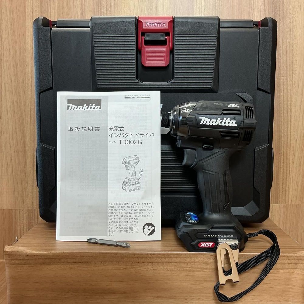 未使用品】マキタ/makita TD002GZB 40Vmax充電式インパクト 未使用品】マキタ/makita TD002GZB 40Vmax充電式インパクト