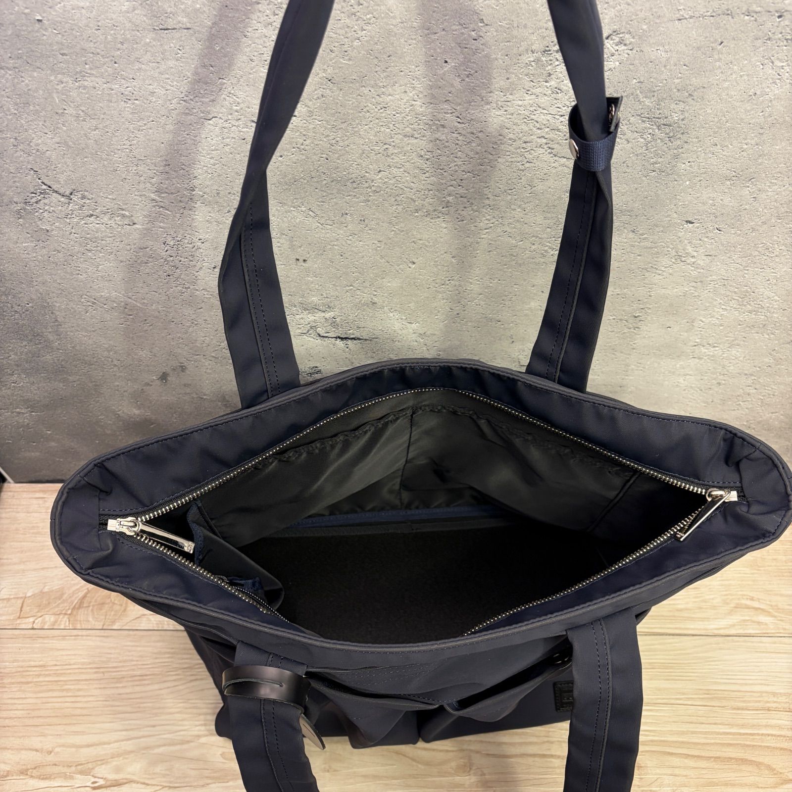 PORTER / WREN TOTE BAG PORTER GIRL トートバッグ ネイビー ポーター 