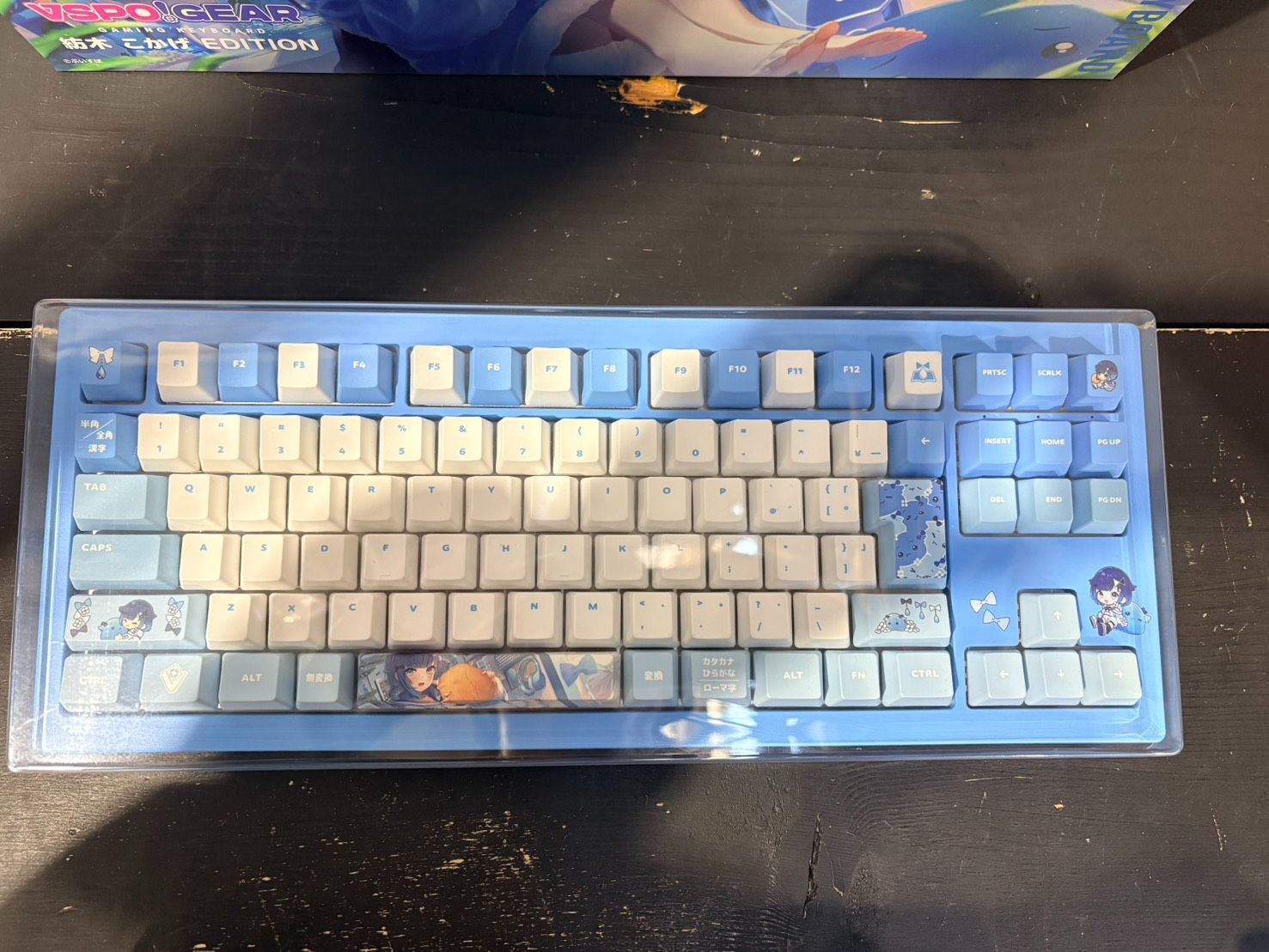 中古】VSPO! 紡木こかげ ゲーミングキーボード TKL RGB - メルカリ