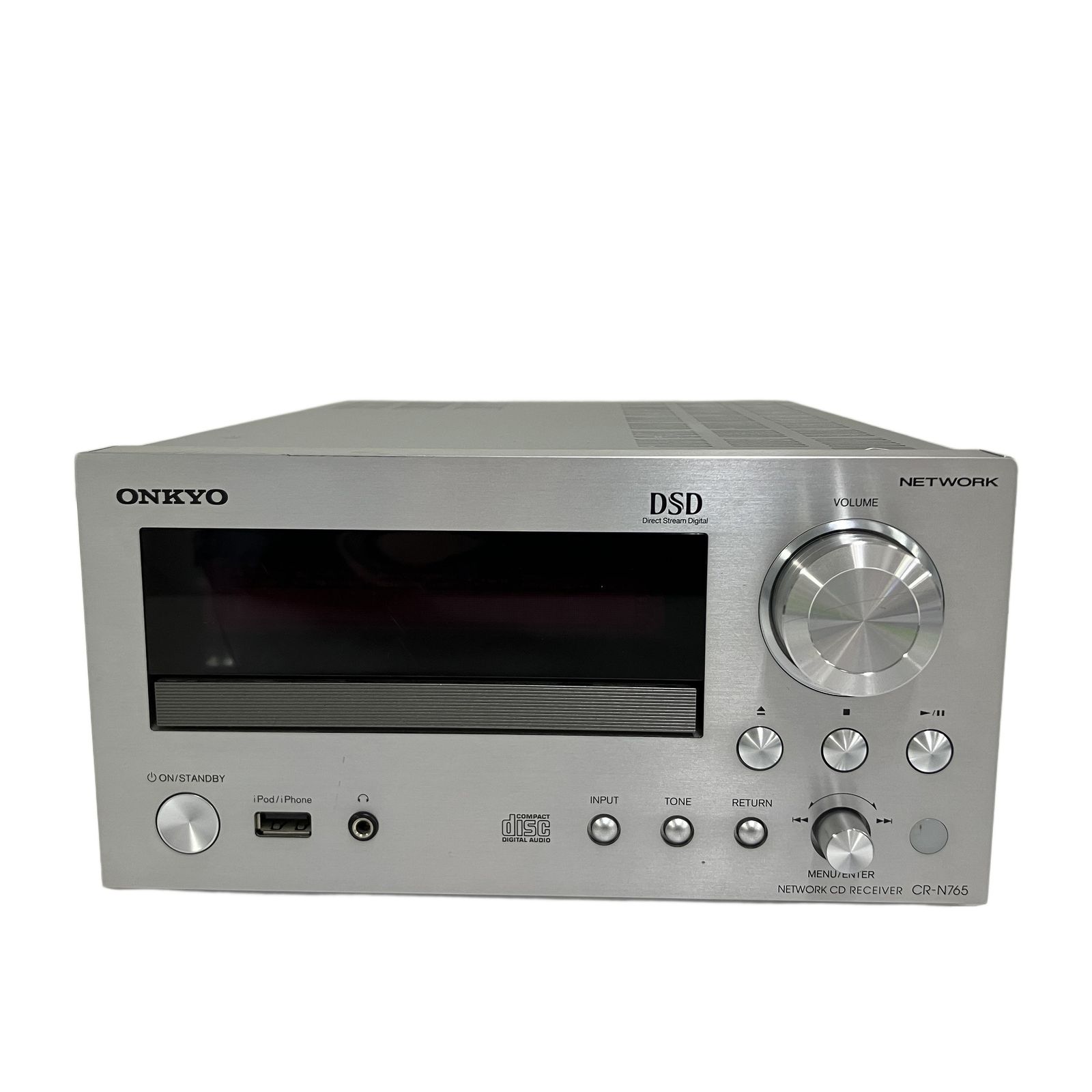 ONKYO CR-N765 Network CD Receiver Silver Good | eBay ONKYO CR-N765 