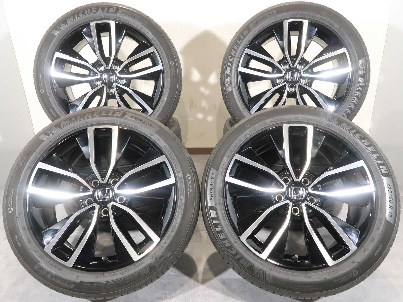4本 ホンダ ヴェゼル e:HEV Z RV系 純正 18インチ 7.5J +55 5H PCD 