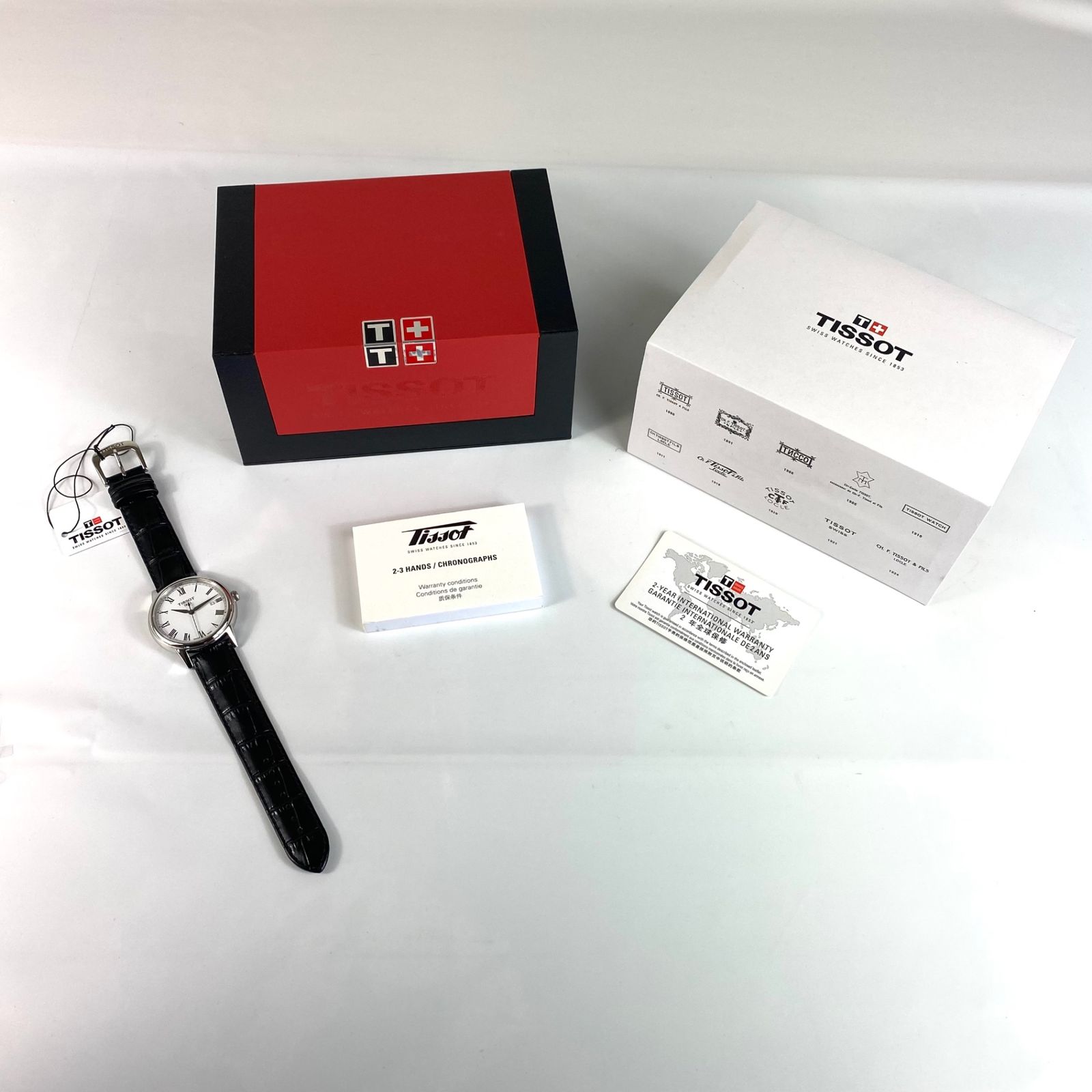 未使用・電池交換済】腕時計 メンズ ティソ TISSOT Tクラシック