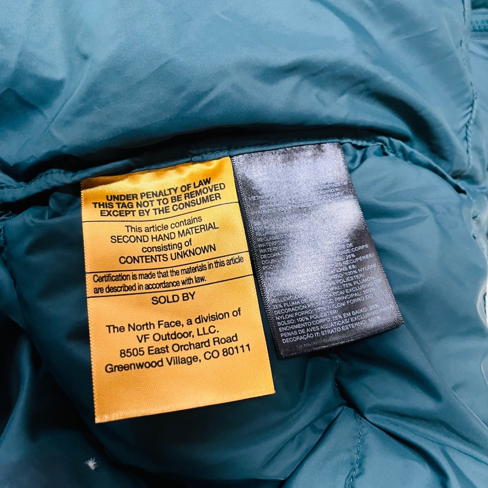 THE NORTH FACE ザノースフェイス ロングダウンコート 防寒 アウター 