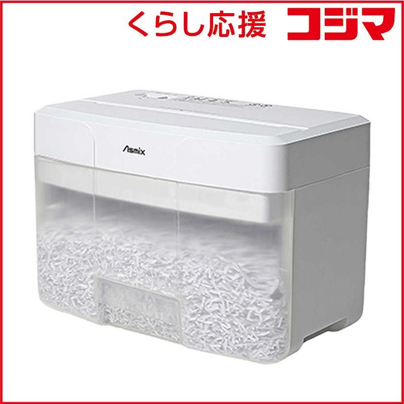 【 新品 未開封 】 アスカ マイクロカット インテリアxシュレッダー ［マイクロカット /A4サイズ］ SA11MW 未使用 送料無料
