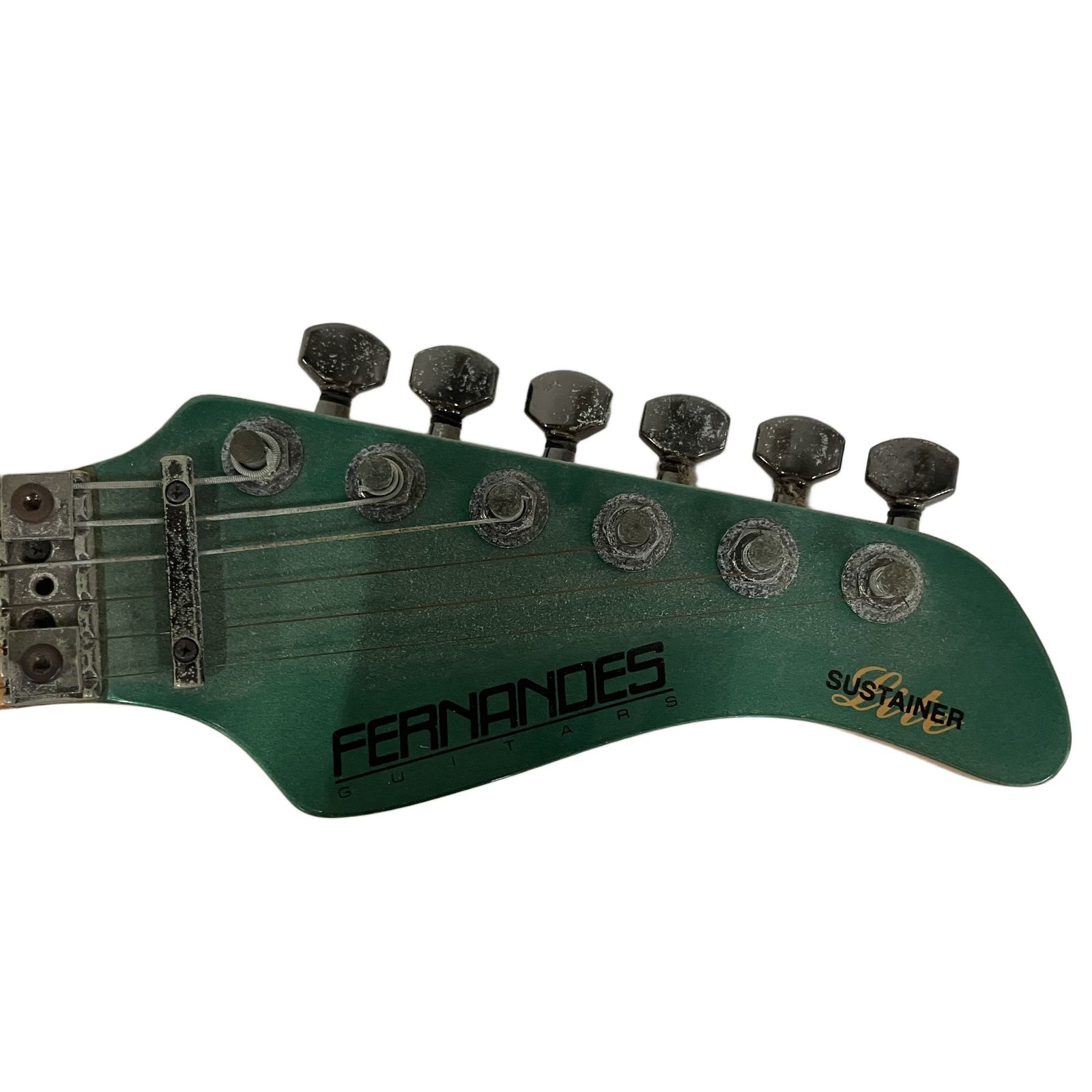 Fernandes 【L17B348】フェルナンデス エレキベース グリーン 部品取