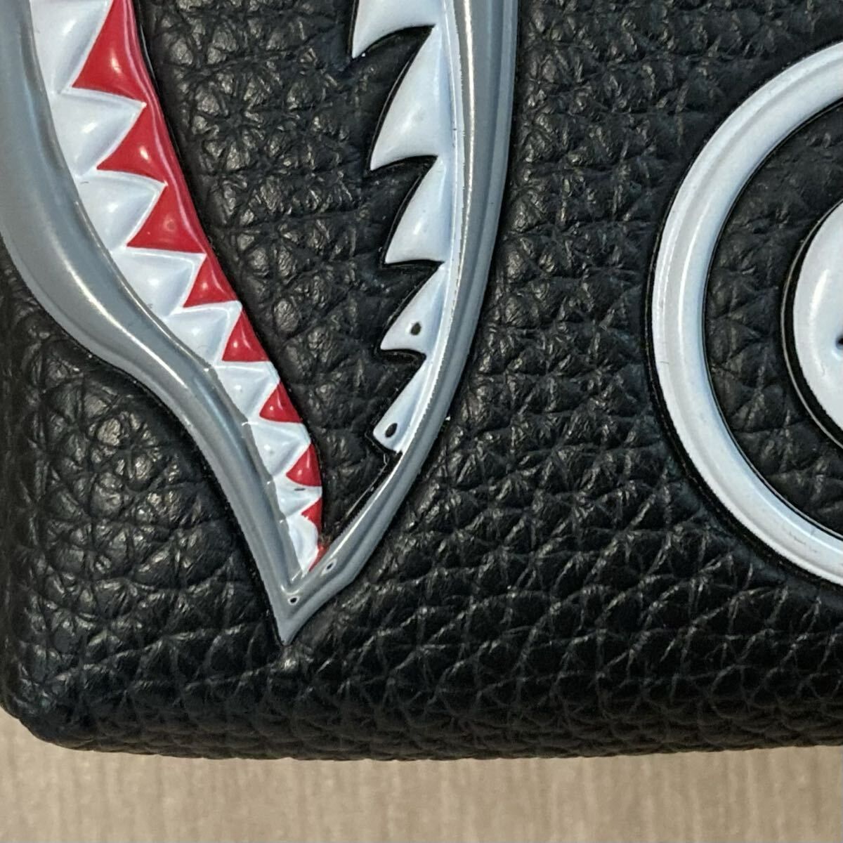 BAPE SHARK MINI WALLET a bathing ape エイプ ベイプ アベイシング