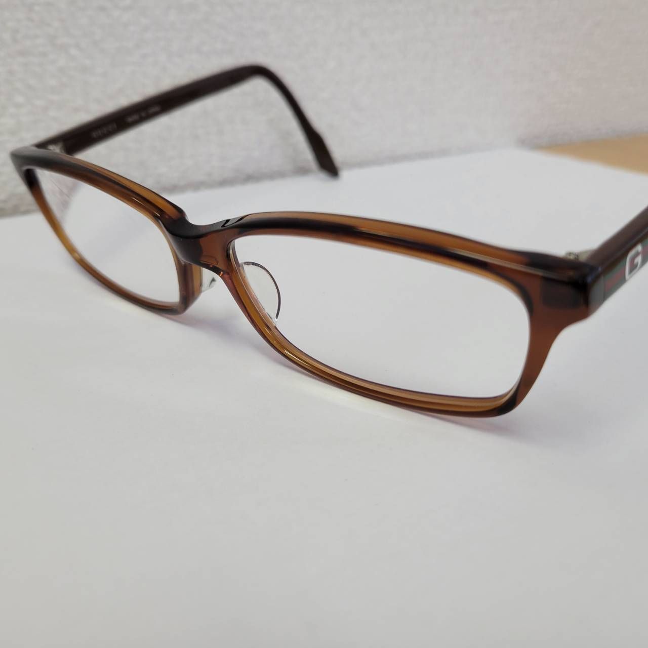 GUCCI グッチGG-9067NJ 35U 54口15-145 眼鏡鏡鏡太陽眼鏡G標誌棕色系