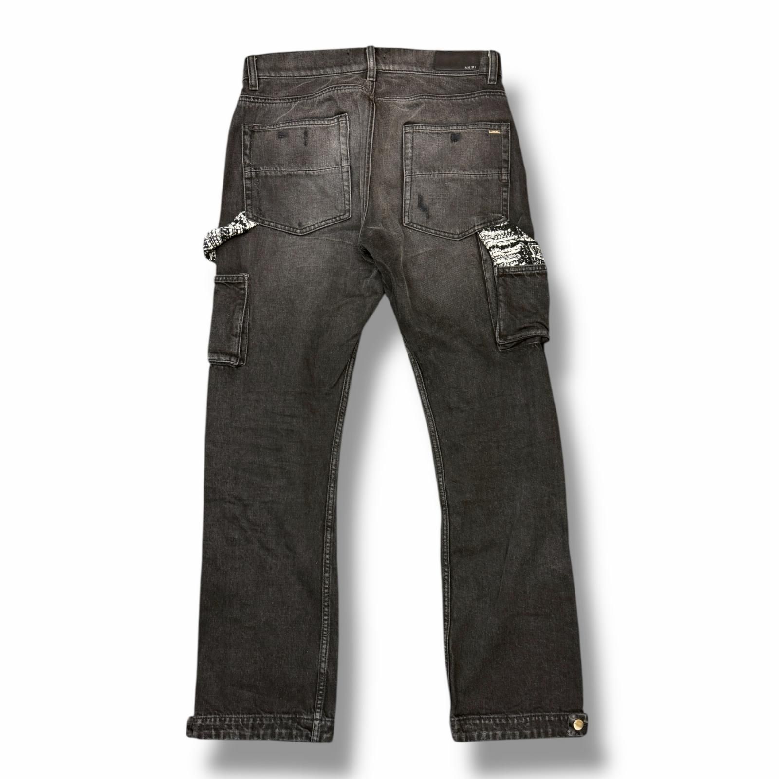 AMIRI Tweed Painter Denim Pants ツイード ペインター デニムパンツ