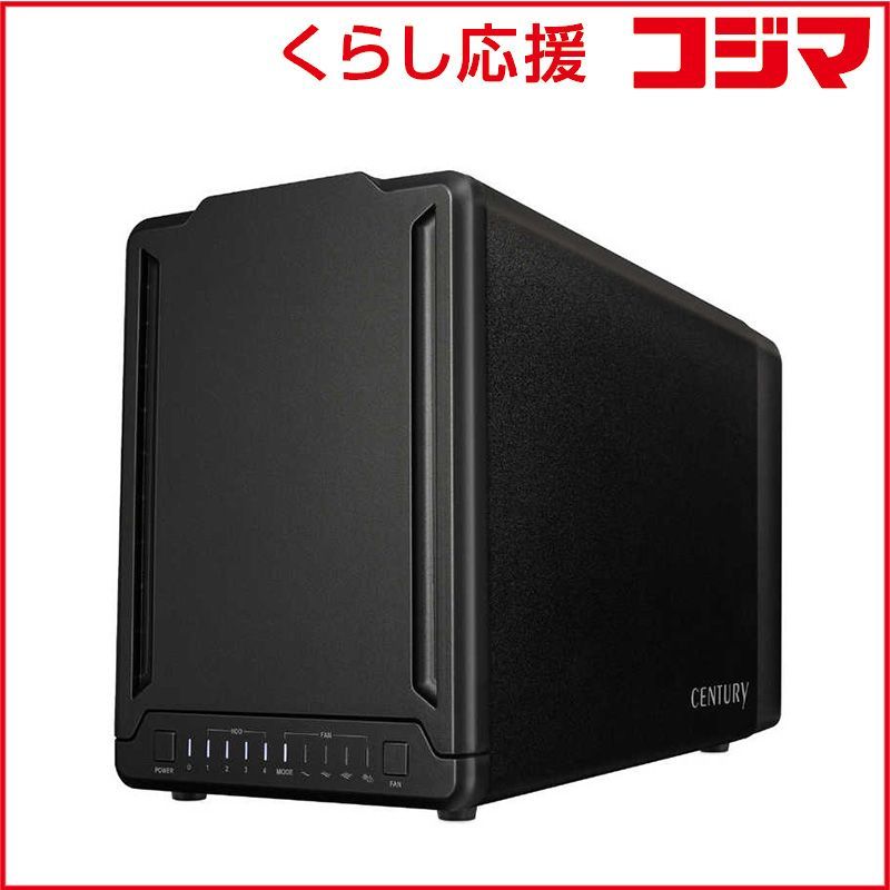 【 新品 未開封 】 センチュリー 裸族のゲートハウス 4Bay 裸族 ［3.5インチ対応 /SATA /4台］ CRGH35U10G 未使用 送料無料