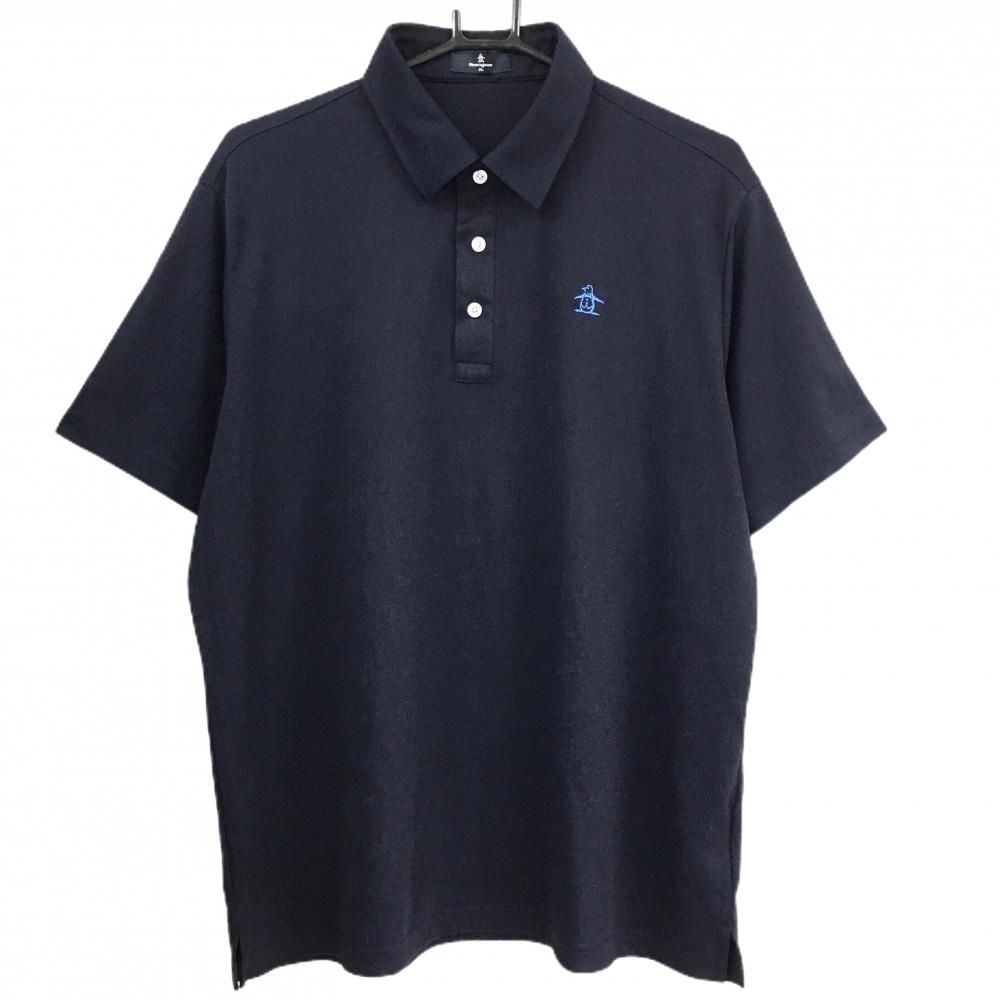 Munsingwear ネイビー ポロシャツ MUNSING WEAR マンシングウェア 長袖
