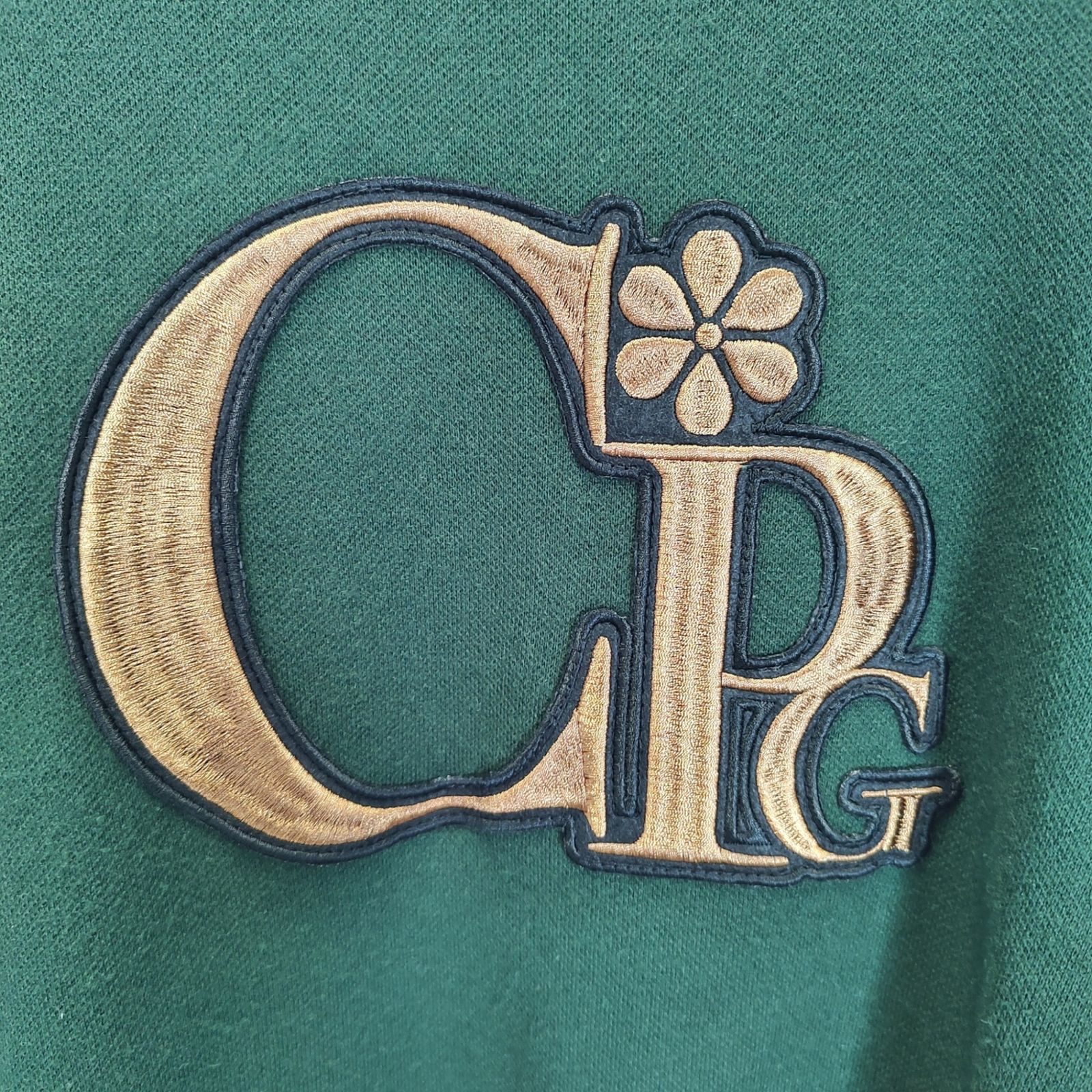 CPG GOLF シーピージーゴルフ 23AW フラワーロゴライン 長袖 ニット