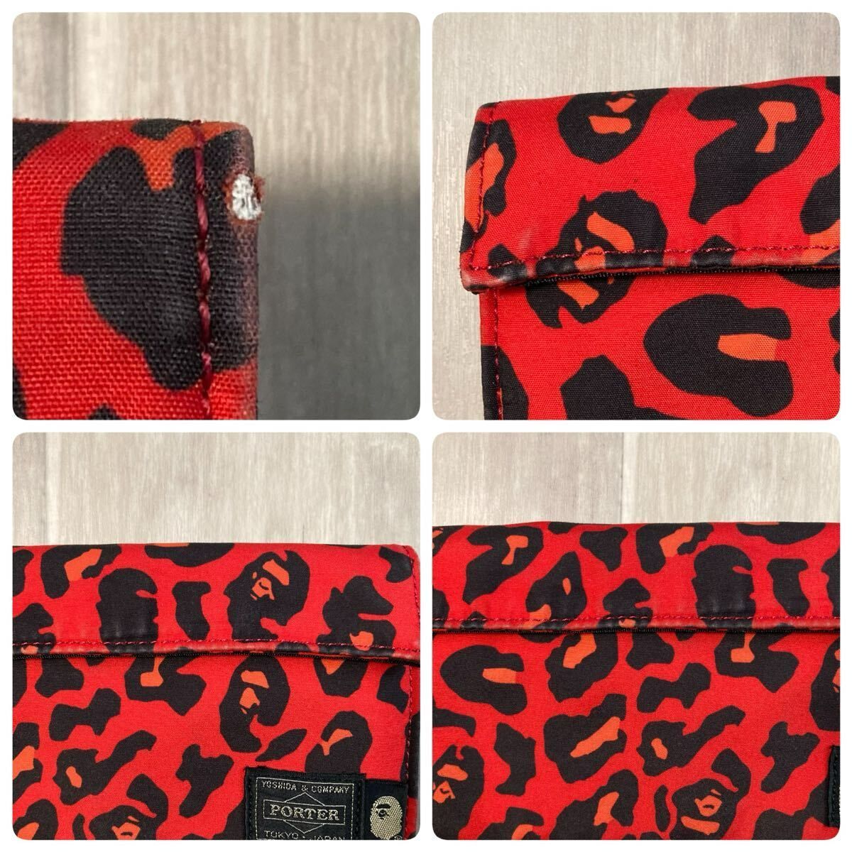 PORTER ポーター A BATHING APE ウォレット 財布 PORTER × BAPE LONG WALLET a bathing ape ポーター エイプ ベイプ ア