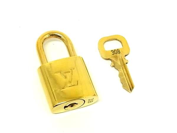 ✨まとめ5点✨ルイヴィトン 鍵カデナ パドロック LOUIS VUITTON □美品□ LOUIS VUITTON ルイヴィトン カデナ 南京錠 パドロック 308