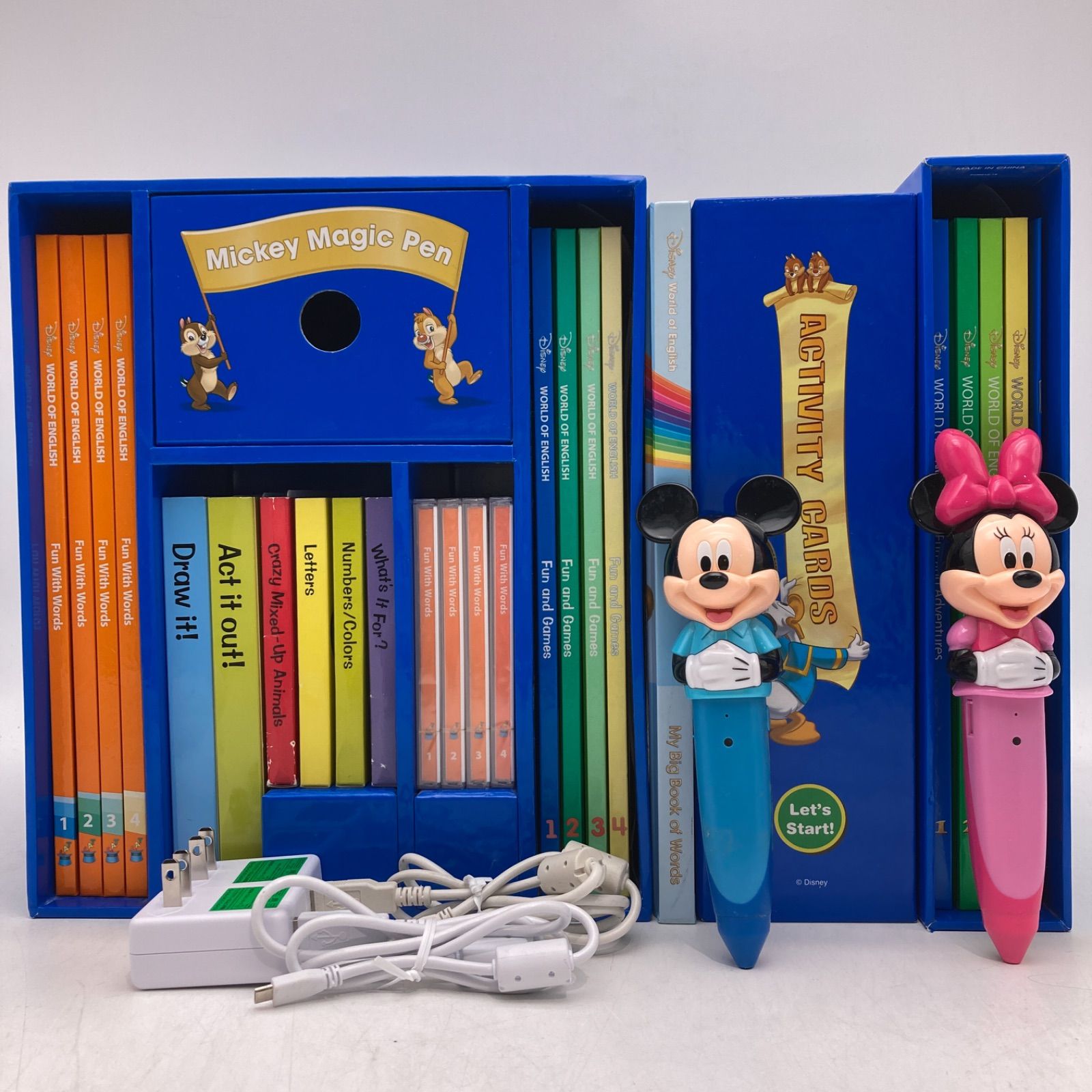 ミッキーマジックペンセット＆アドベンチャー ディズニー英語システム 