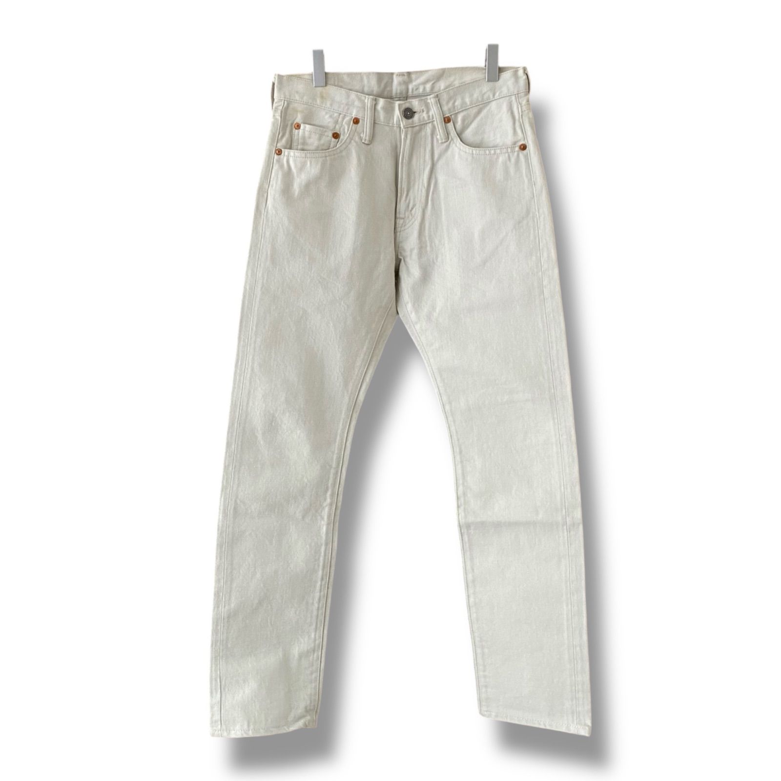 THE FLAT HEAD フラットヘッド 【日本製/美品】4002K ホワイトデニム 