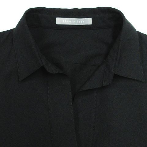 theory luxe セオリーリュクス ワンピース 半袖 ブラック レディース