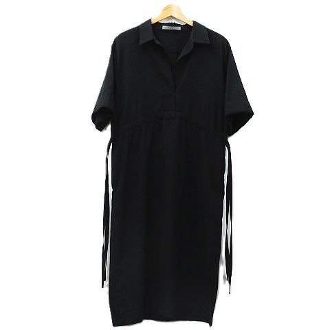 theory luxe セオリーリュクス ワンピース 半袖 ブラック レディース
