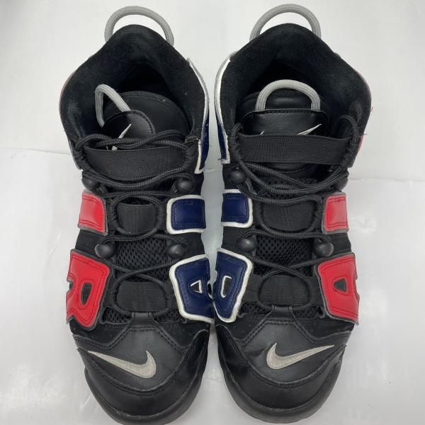 中古】Nike Air More Uptempo '96 Black and University Red サイズ