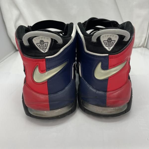 中古】Nike Air More Uptempo '96 Black and University Red サイズ