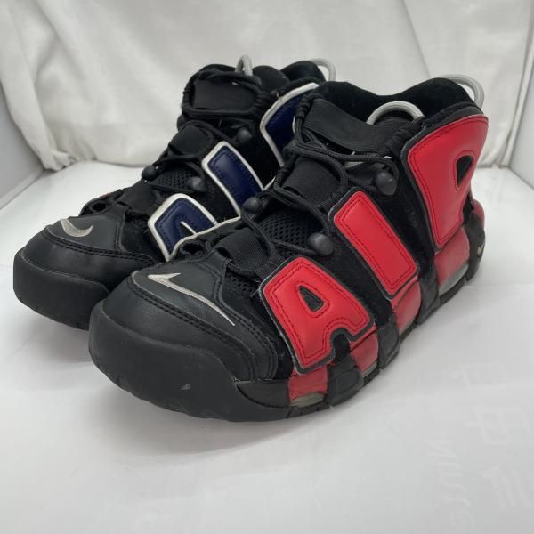 【中古】Nike Air More Uptempo '96 Black and University Red サイズ28cm DJ4400-001 箱なし ナイキ[91][240091404378] 中古】Nike Air More Uptempo '96 Black and University Red サイズ