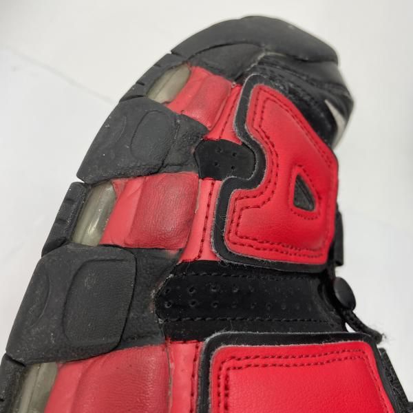 中古】Nike Air More Uptempo '96 Black and University Red サイズ
