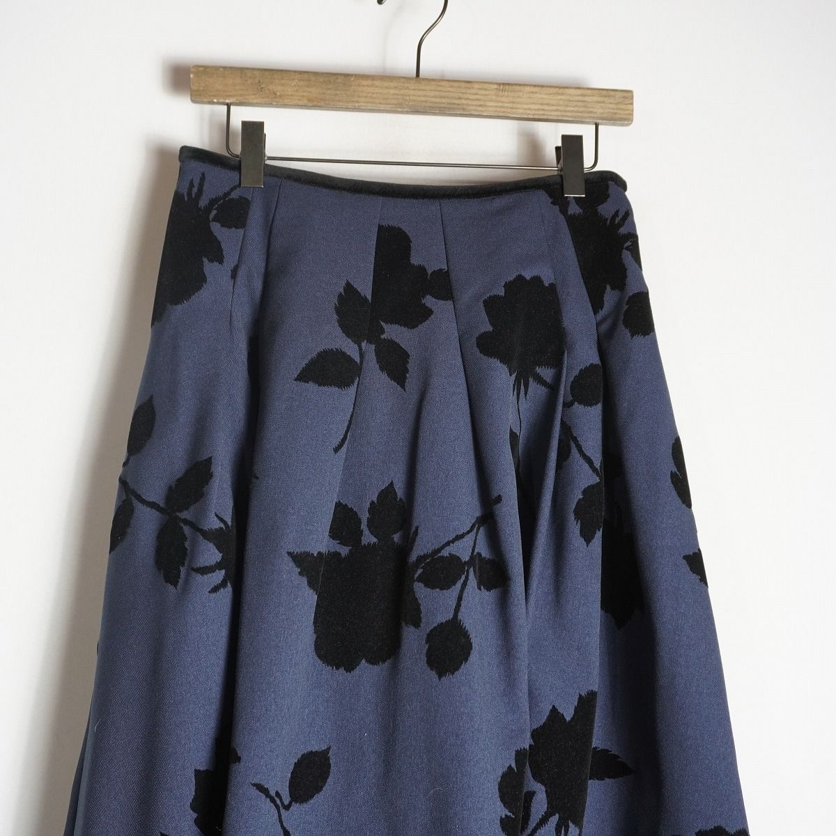 美品 Ms GRACY M'S GRACY エムズグレイシー フロッキー プリント 加工