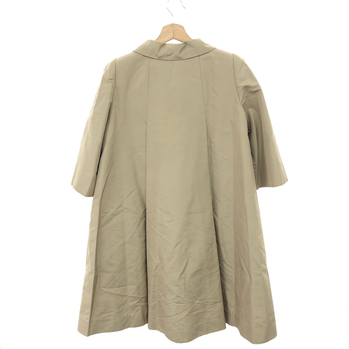 FOXEY NEW YORK フォクシーニューヨーク シルクフレアコート サイズ:38 