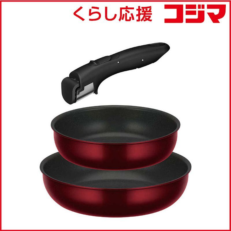 新品 未開封 】 サーモス 取っ手のとれるフライパン3点セットDA 